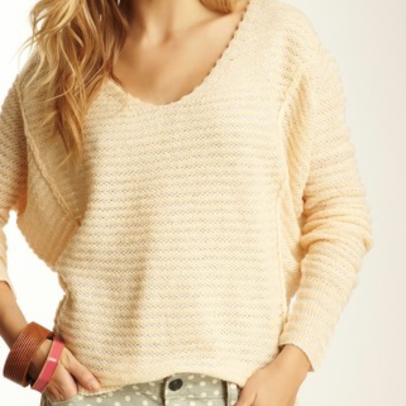 Free People Sweaters - EUC Free People Bumblebee Striped Sweater (S)